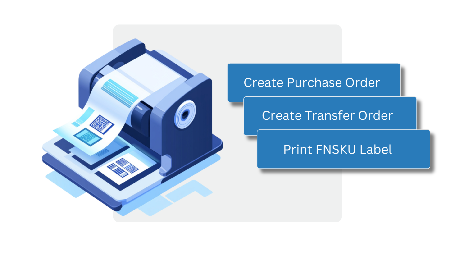 FBA Replenishment label printing