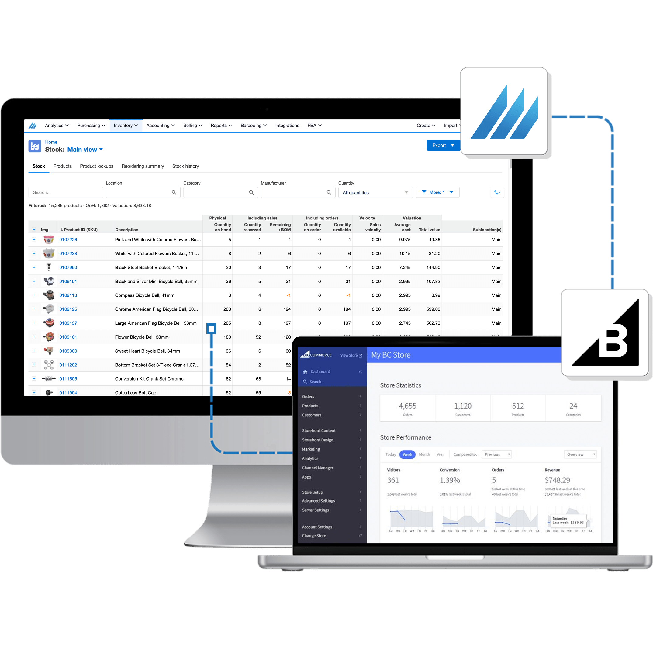 Finale Inventory and BigCommerce integration