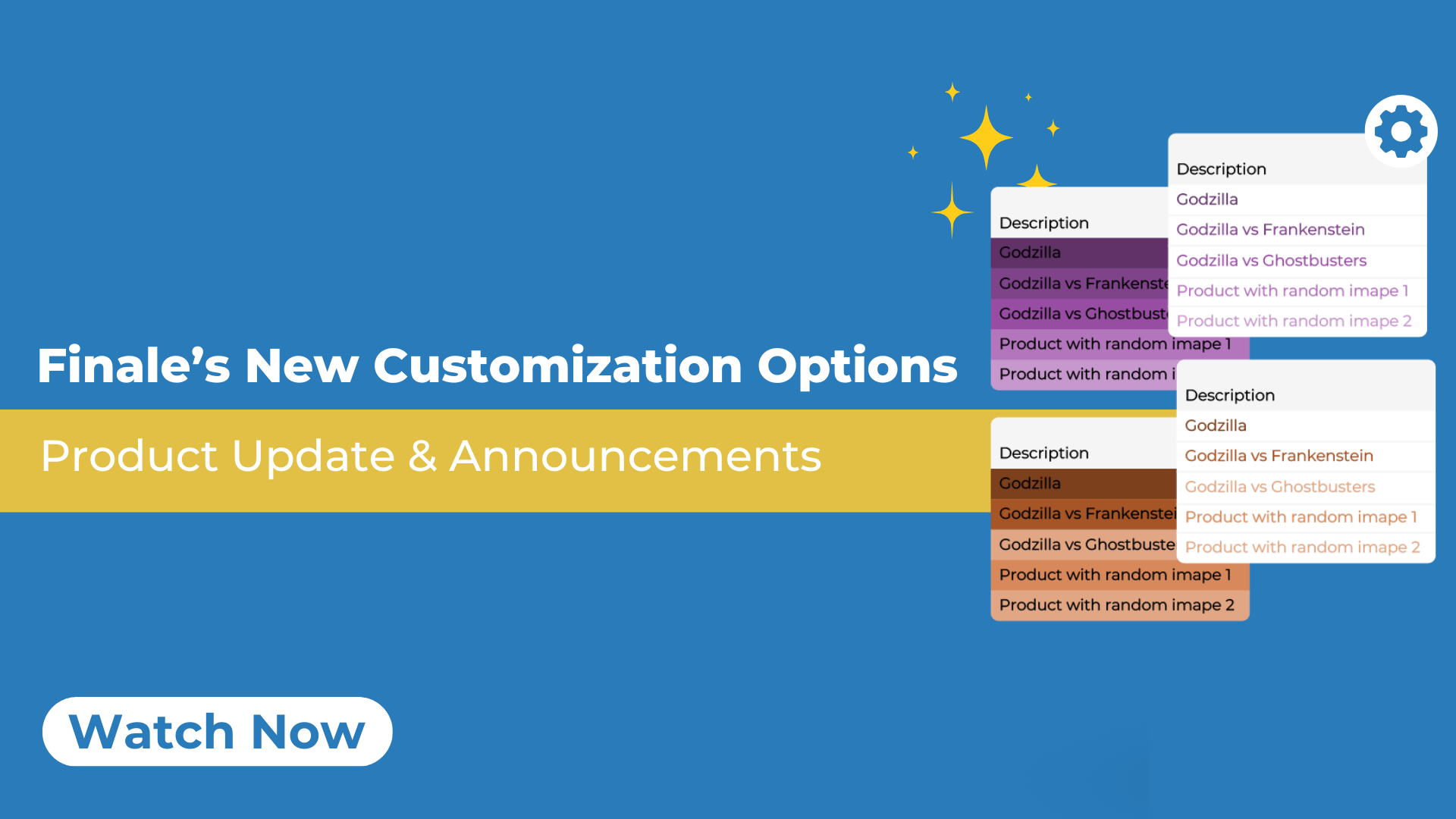 Customization webinar