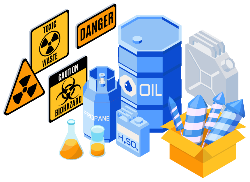 bill of lading, Hazardous materials